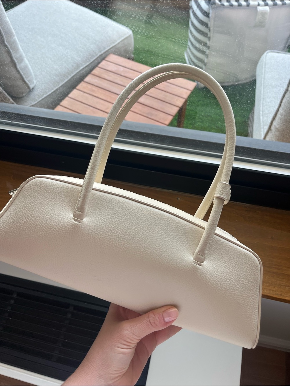Mercer Shoulder Bag in Oat by Freja NY - Picture 6 of 8